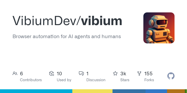 Vibium: Automatización de Navegadores para IA y Humanos