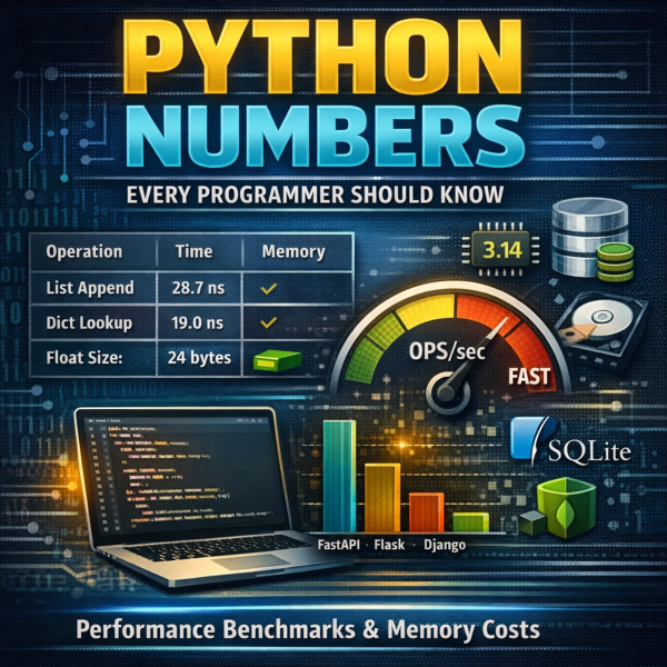 Los números de Python que todo programador debería conocer