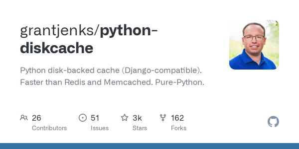 DiskCache: Caché en Disco para Python sin Redis ni Memcached