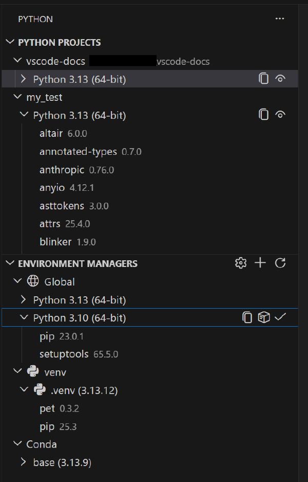 La Nueva Extensión Python Environments para VS Code