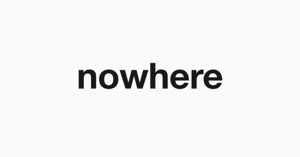 Nowhere: Un Sitio Web Completo Codificado en una URL