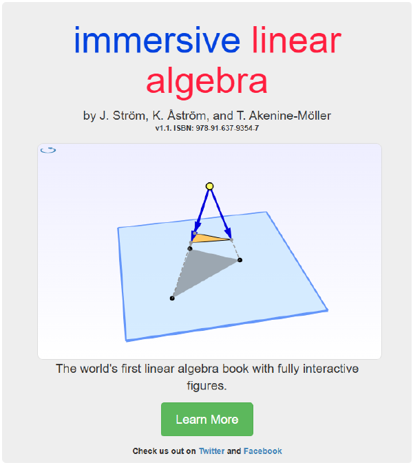 Aprender Álgebra Lineal Con Figuras Interactivas